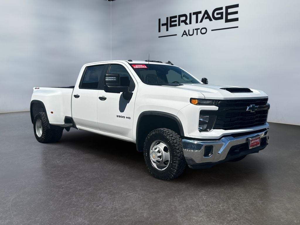 2024 Chevrolet Silverado 3500HD 4WD Crew Cab Long Bed Work Truck