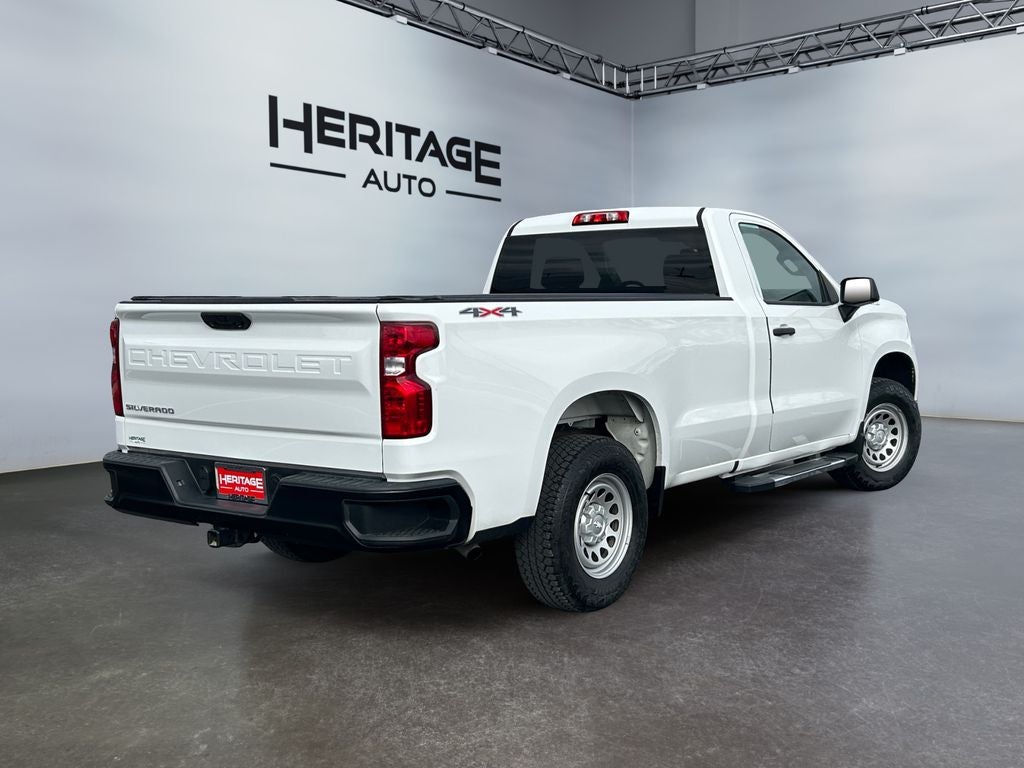 2022 Chevrolet Silverado 1500 4WD Regular Cab Long Bed WT
