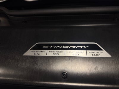 2027 Chevrolet Corvette Stingray 3LT