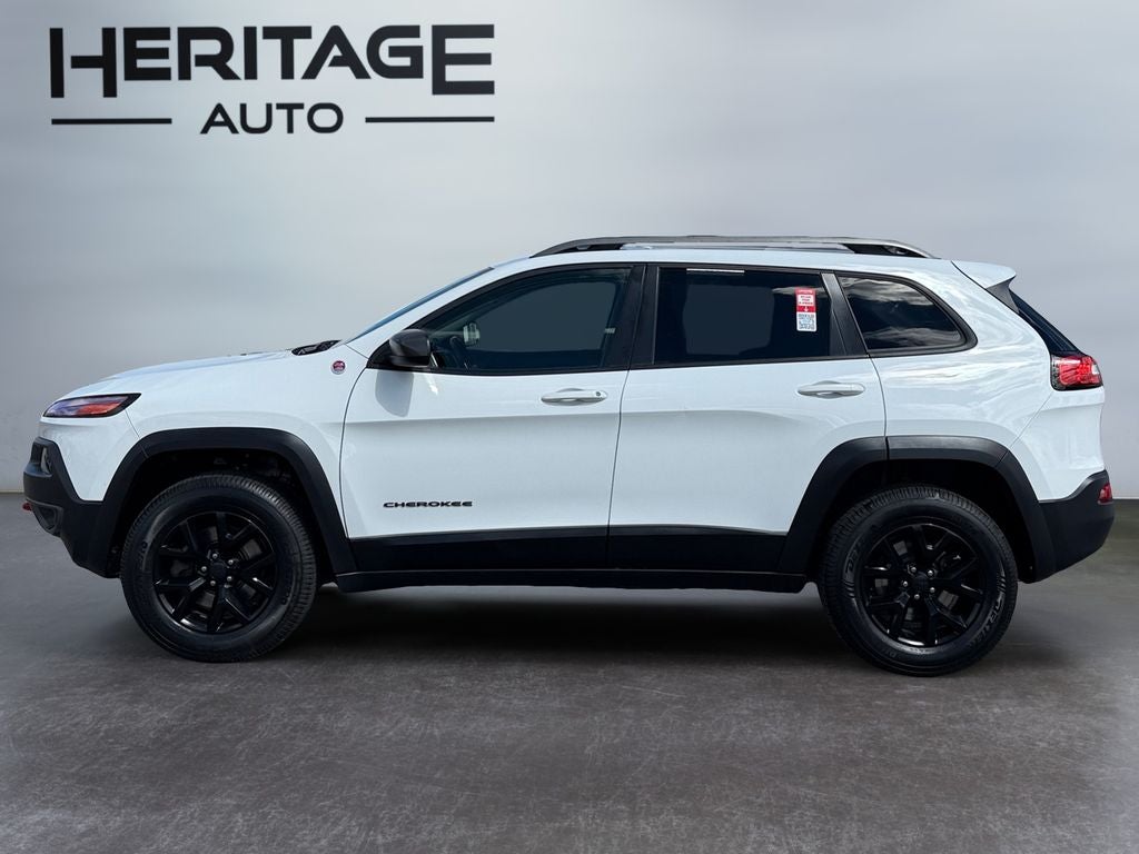 Used 2017 Jeep Cherokee Trailhawk with VIN 1C4PJMBS2HW571449 for sale in Evanston, WY
